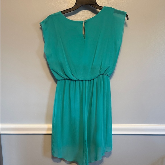 Sweet Storm Turquoise Midi Dress - Picture 9 of 10